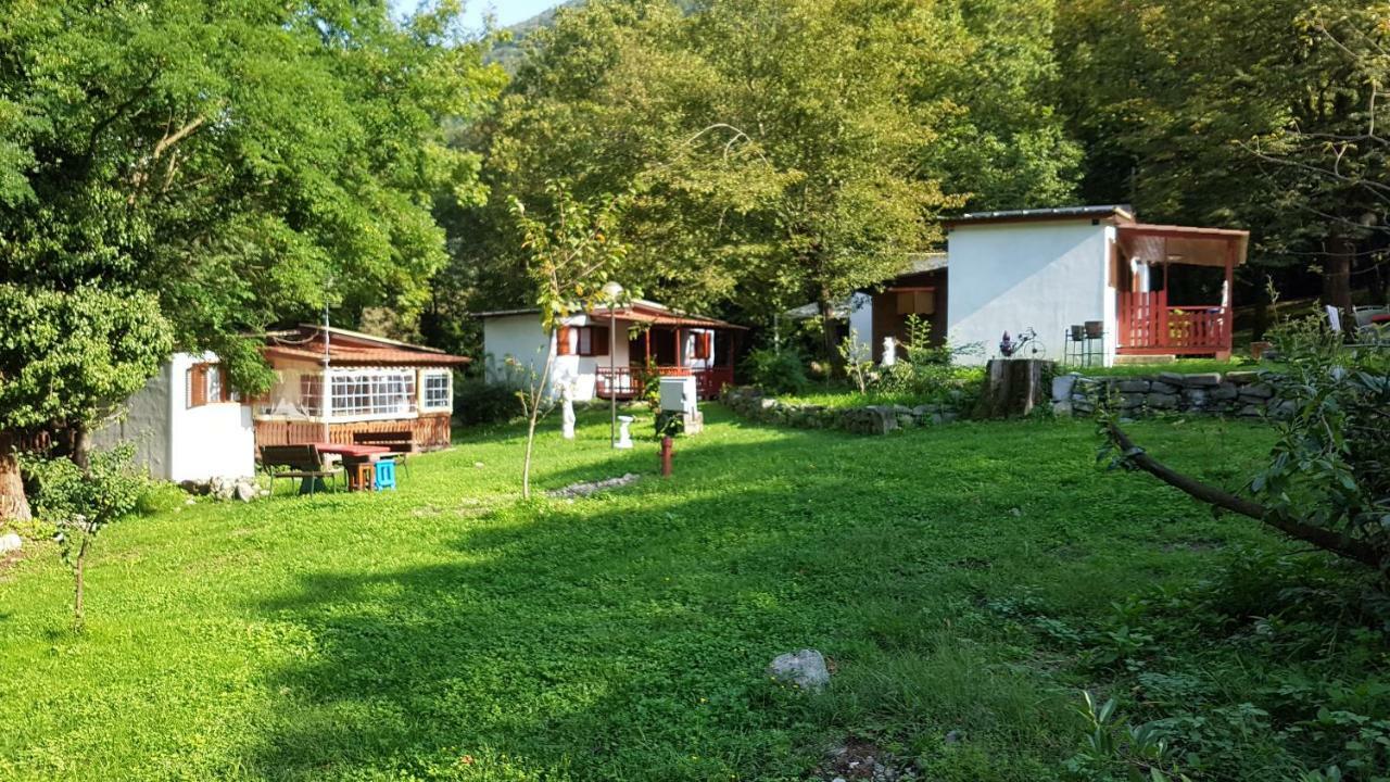 Crotto Caraco Appartamenti Bungalow Chalet Порлецца Экстерьер фото